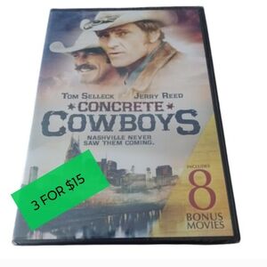 Western Concrete Cowboys 9 Movie DVD Collection Set Jory Baker's Hawk, Plus More